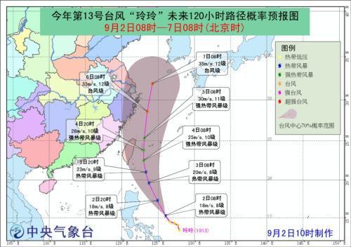 臺風(fēng)玲玲生成 路徑詭異或成今年“最怪臺風(fēng)”